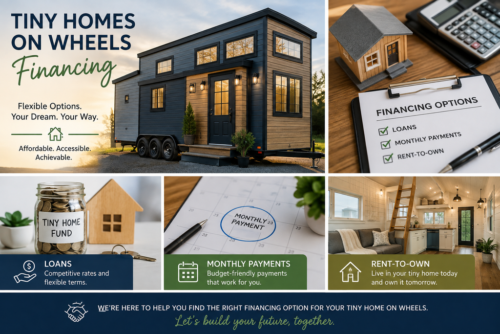 three different types of financing we offer